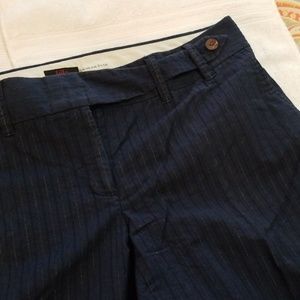 Tapemeasure denim shorts
